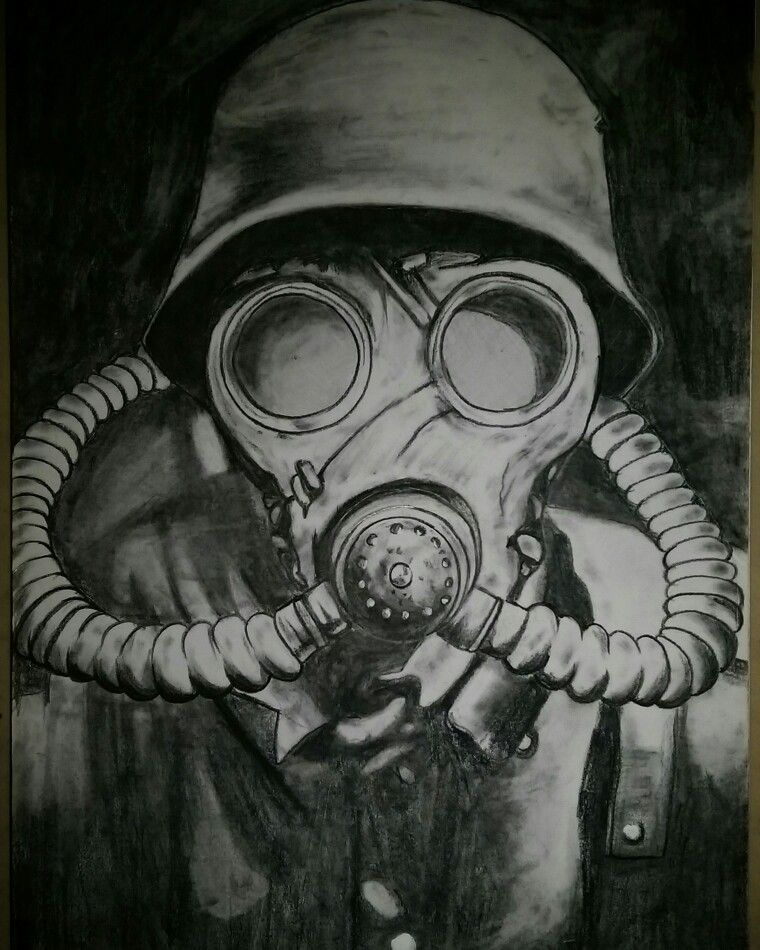 760x950 toxic mask drawing e x a m dibujos, tatuajes, disenos de unas - Toxic Drawing