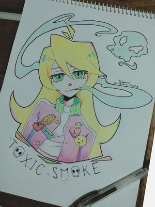 320x427 toxic drawings on paigeeworld pictures of toxic - Toxic Drawing