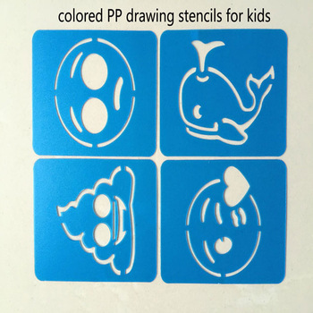 350x350 creative plastic non toxic eco friendly emoji stencils and drawing - Toxic Drawing