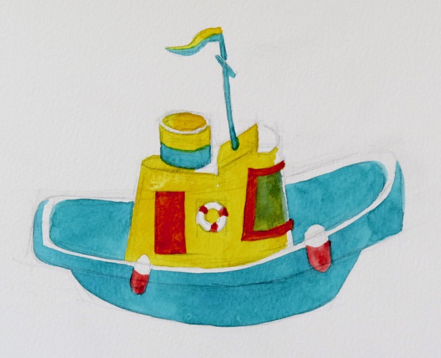 640x520 drawing toy boats barry coombs art workshops - Toy Boat Drawing