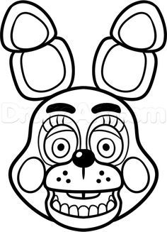 236x327 how to draw toy bonnie from five nights - Toy Bonnie Drawing