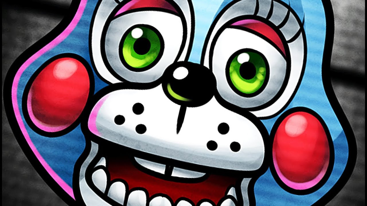 1280x720 how to draw toy bonnie the bunny from five nights at freddy - Toy Bonnie Drawing