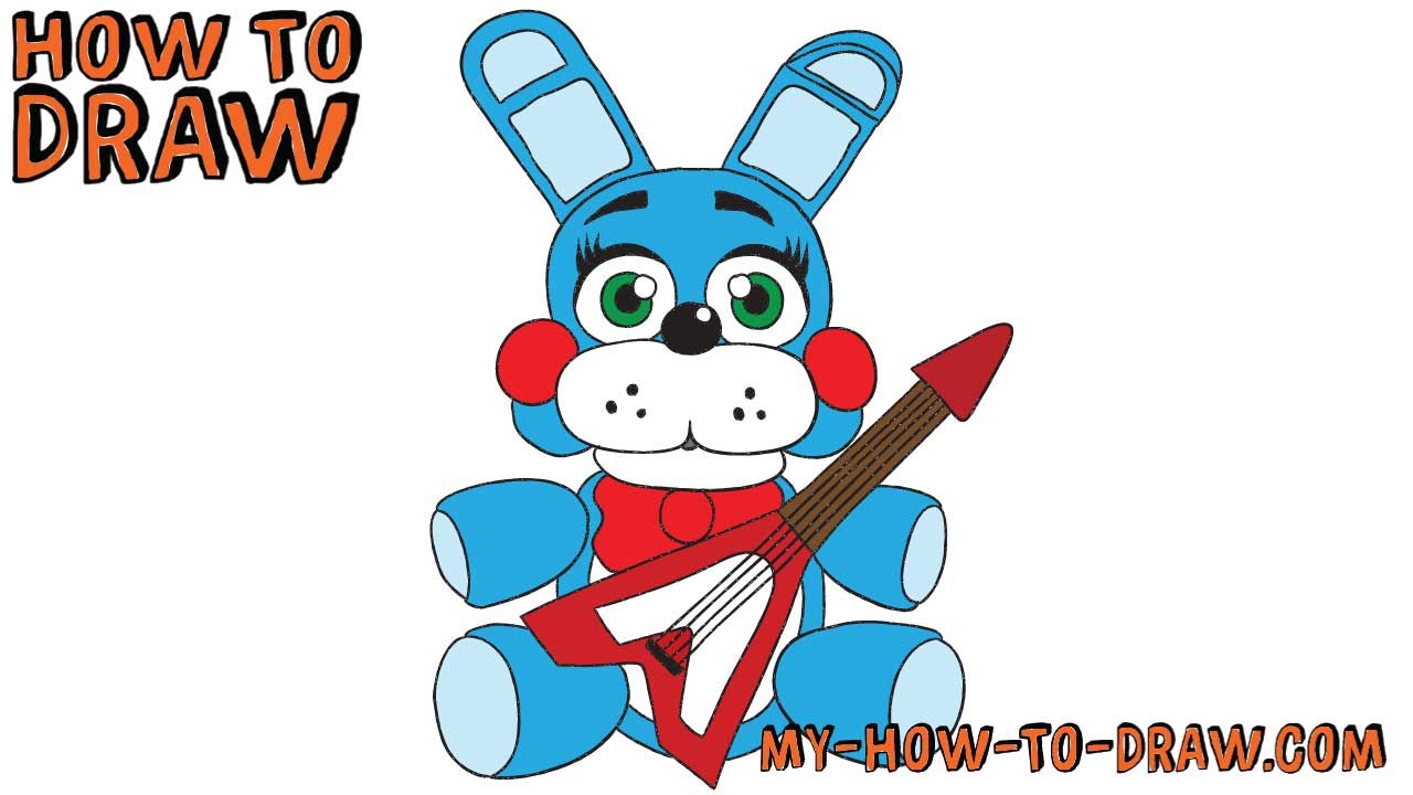 Toy Bonnie Drawing at PaintingValley.com | Explore collection of Toy ...