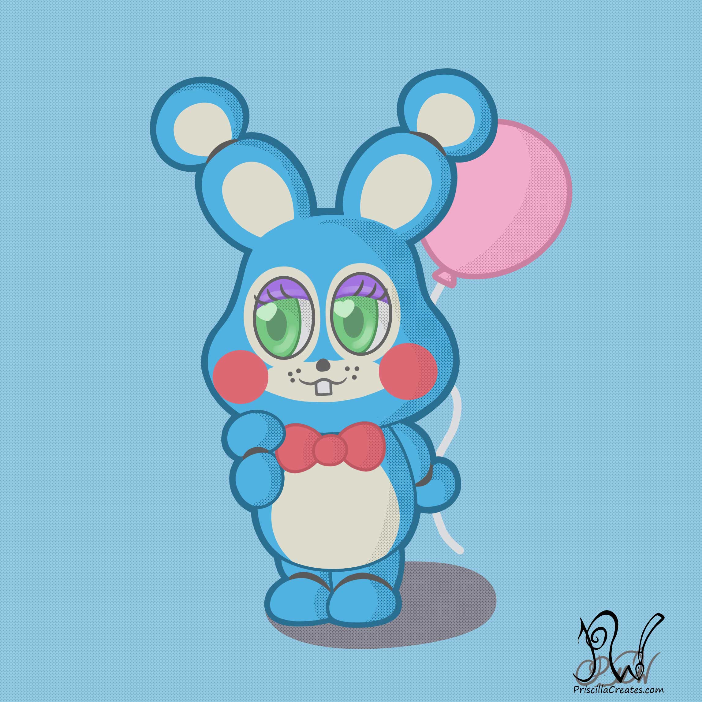 2294x2294 little drawing i did toy bonnie fivenightsatfreddys - Toy Bonnie Drawing