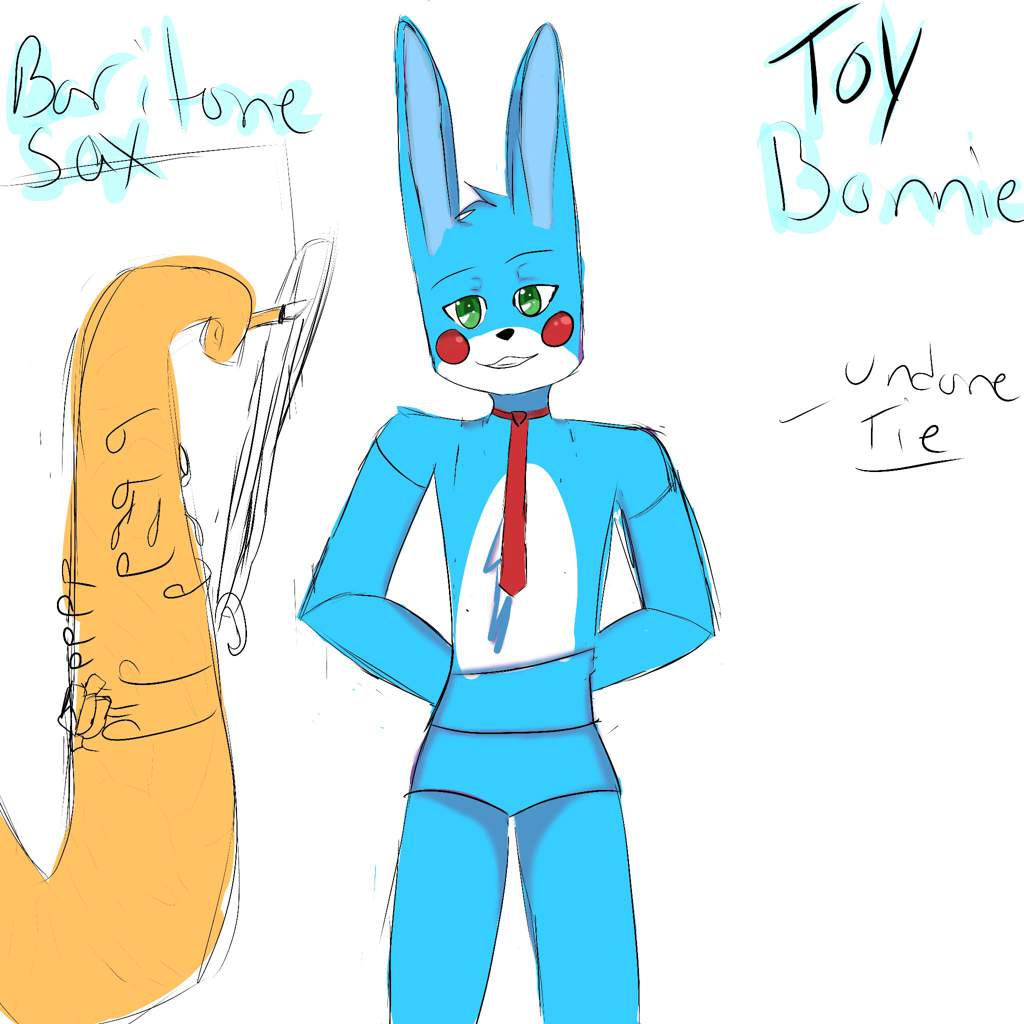 1024x1024 toy bonnie! drawing - Toy Bonnie Drawing