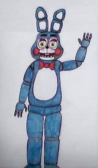 320x548 Toy Bonnie Drawing! - Toy Bonnie Drawing