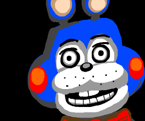 300x250 Toy Bonnie Drawing - Toy Bonnie Drawing