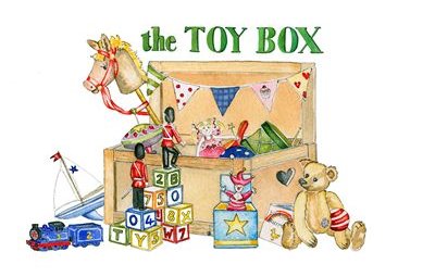 400x255 Toy Box - Toy Box Drawing