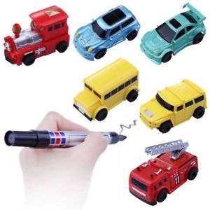 300x300 track induction car automatic vehicle truck tank toy with pen - Toy Car Drawing