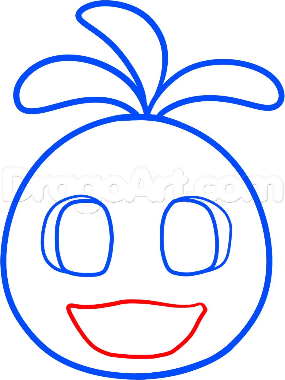 930x1241 how to draw toy chica easy, step - Toy Chica Drawing