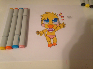 320x240 oh, hey! i found out i can't draw toy chica! - Toy Chica Drawing
