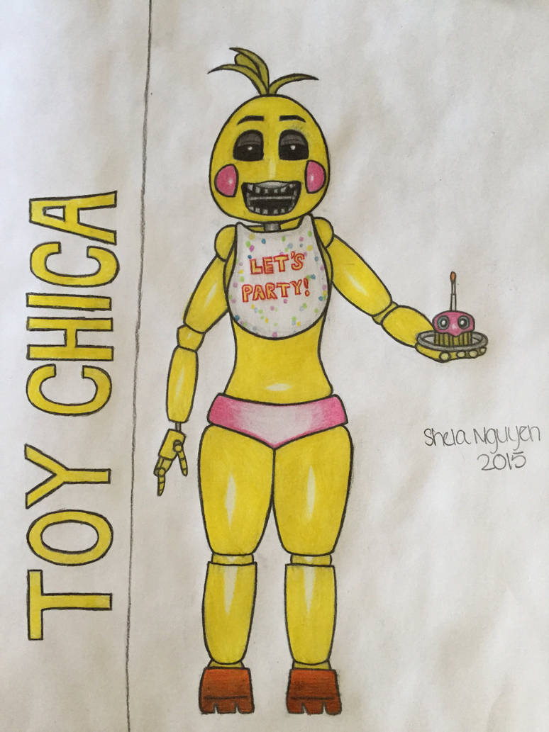 774x1033 toy chica - Toy Chica Drawing