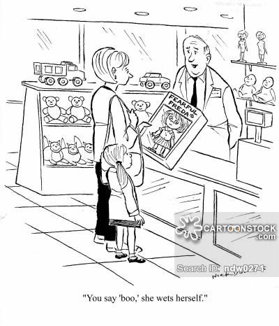 400x466 Toy Shopping Cartoons And Comics - Toy Shop Drawing
