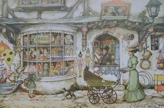 550x362 Toy Shop - Toy Shop Drawing