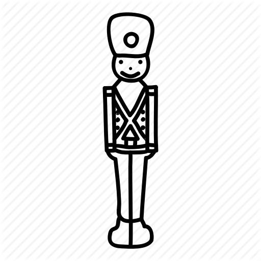 512x512 christmas, holiday, noel, nutcracker, toy soldier, winter, xmas icon - Toy Soldier Drawing