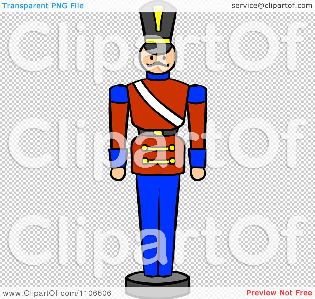 1080x1024 Christmas Toy Soldier Clipart - Toy Soldier Drawing