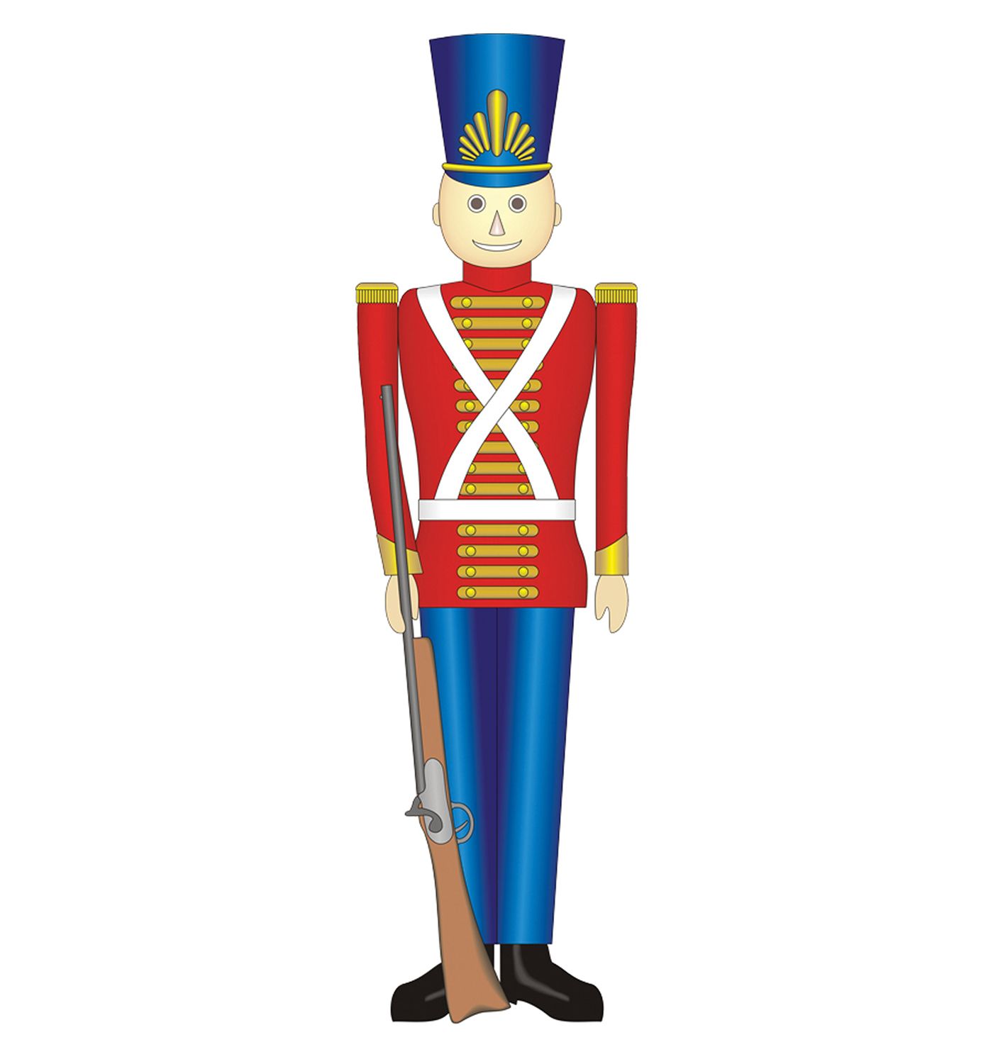 1400x1494 Toy Soldier - Toy Soldier Drawing