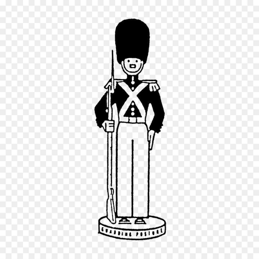 900x900 Toy Soldier Png Black And White Transparent Images - Toy Soldier Drawing