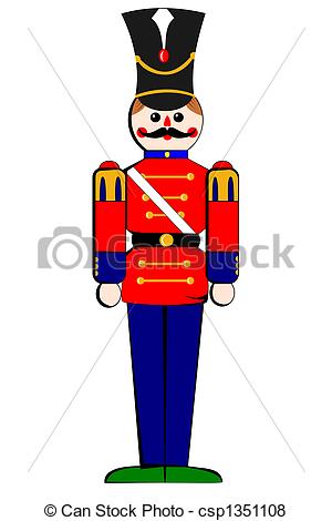 300x470 A Isolated Toy Wooden Soldier On White - Toy Soldier Drawing