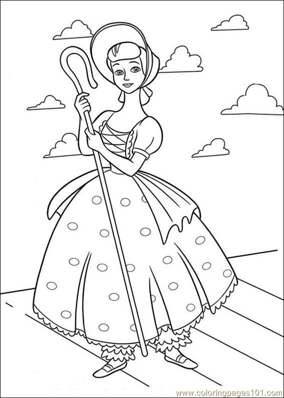 567x794 toy story coloring page - Toy Story 3 Drawing