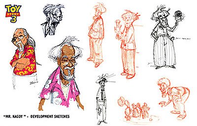 400x255 abandoned toy story concept art shows the sequel that never was - Toy Story 3 Drawing