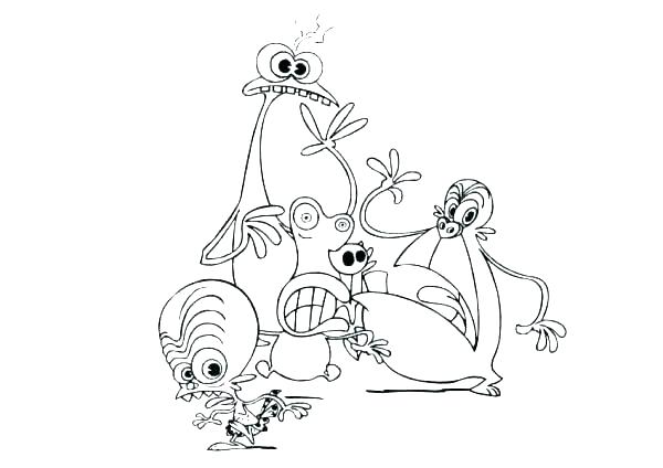 600x424 Coloring Pages Disney To Print For Toddlers Kids Fall Toy Story - Toy Story Alien Drawing