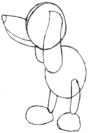 300x451 How To Draw Slinky Dog From Toy Story With Easy Step - Toy Story Drawings