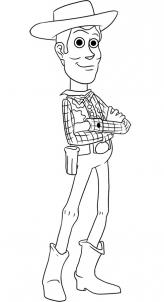 164x302 How To Draw How To Draw Woody From Toy Story - Toy Story Drawings