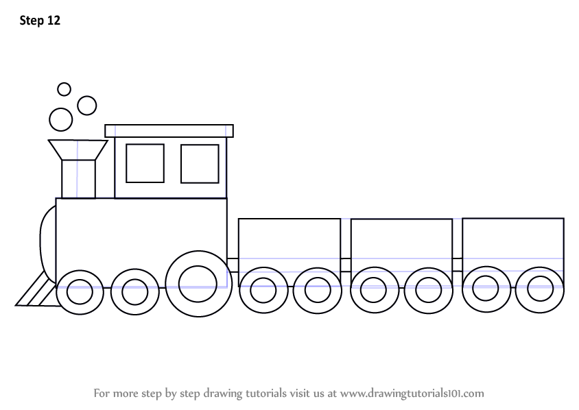 844x598 learn how to draw a train for kids - Toy Train Drawing