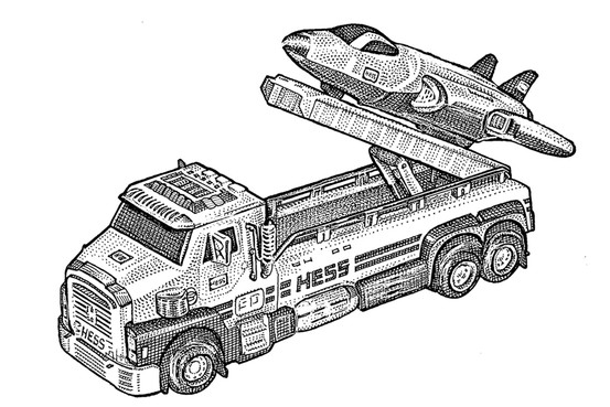 553x369 should the little hess truck join the toy hall of fame - Toy Truck Drawing