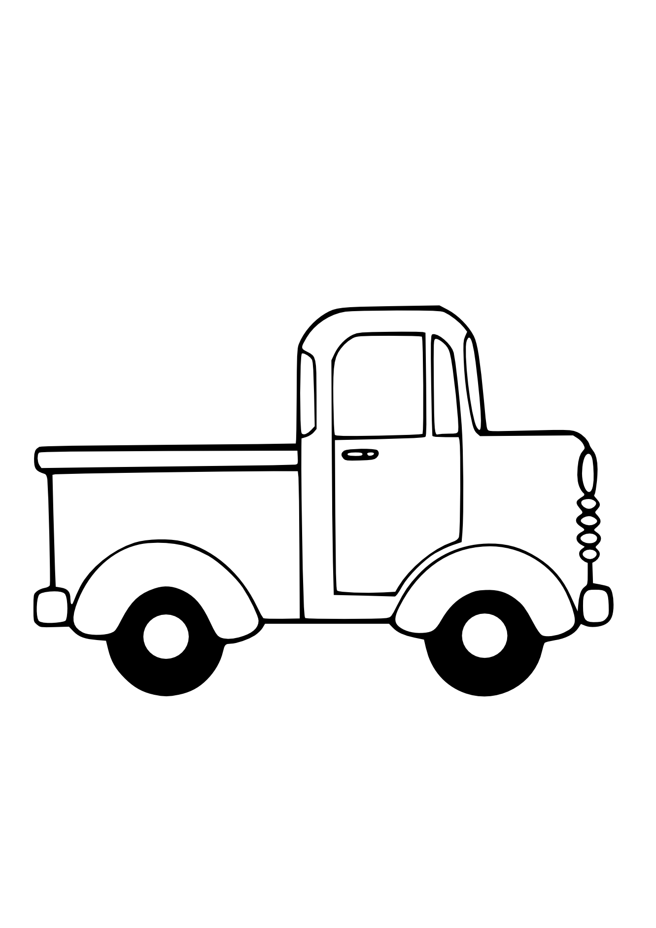1331x1882 truck black white line art christmas xmas toy scalable vector - Toy Truck Drawing