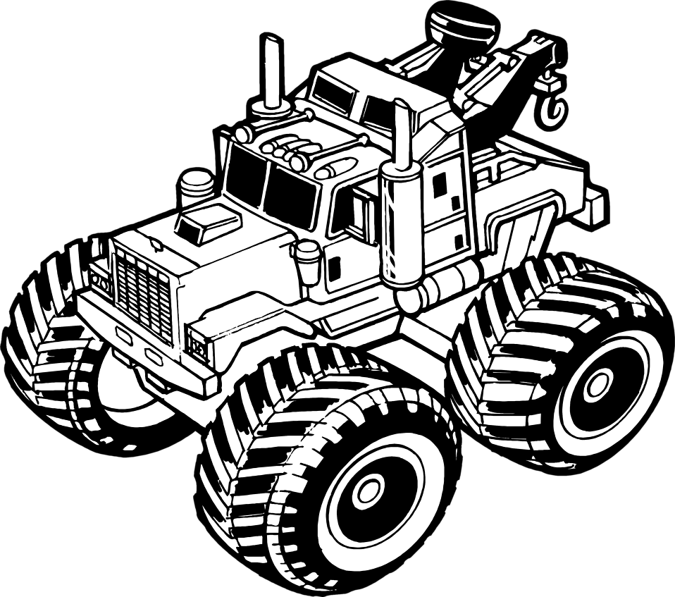 958x847 truck toy free stock photo illustration of a toy tow truck - Toy Truck Drawing