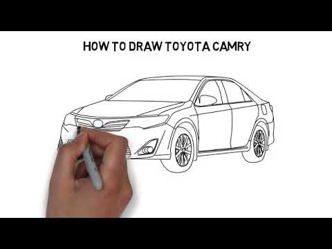 480x360 how to draw toyota camry - Toyota Camry Drawing