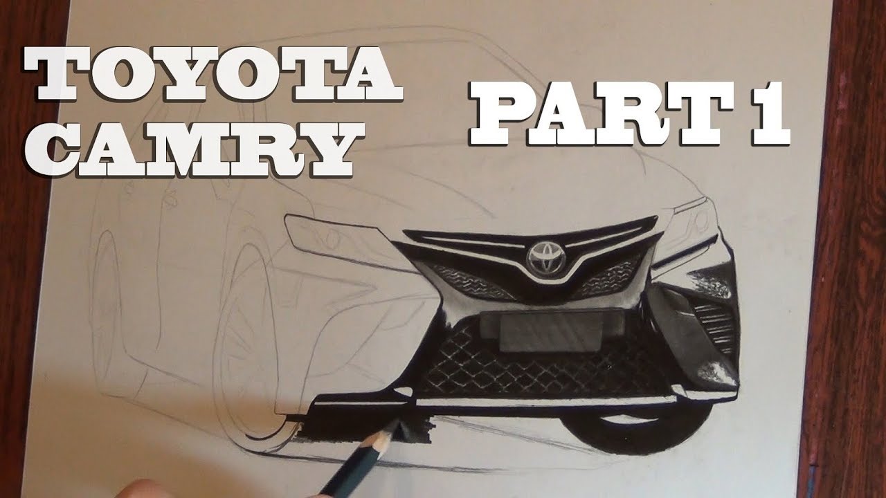 1280x720 real time drawing - Toyota Camry Drawing