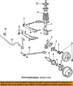 253x300 toyota oem camry lower control arm rear rear arm - Toyota Camry Drawing