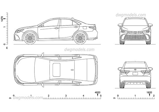 Toyota Camry Drawing at PaintingValley.com | Explore collection of ...