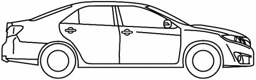 500x157 vector requests - Toyota Camry Drawing
