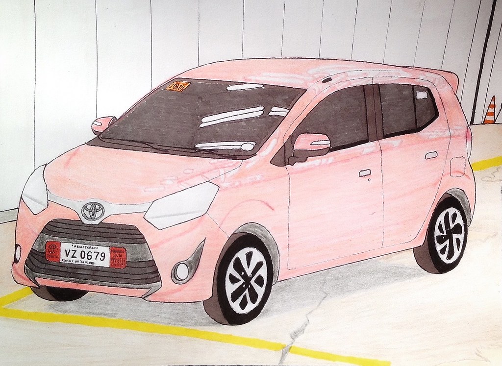 Toyota Drawing At PaintingValley.com | Explore Collection Of Toyota Drawing