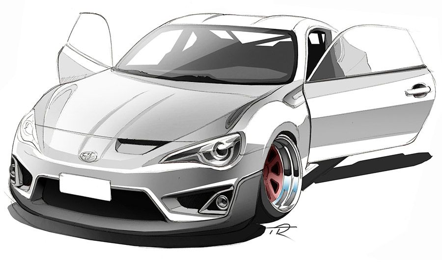 900x544 toyota drawing online shopping drawings, car drawings - Toyota Drawing