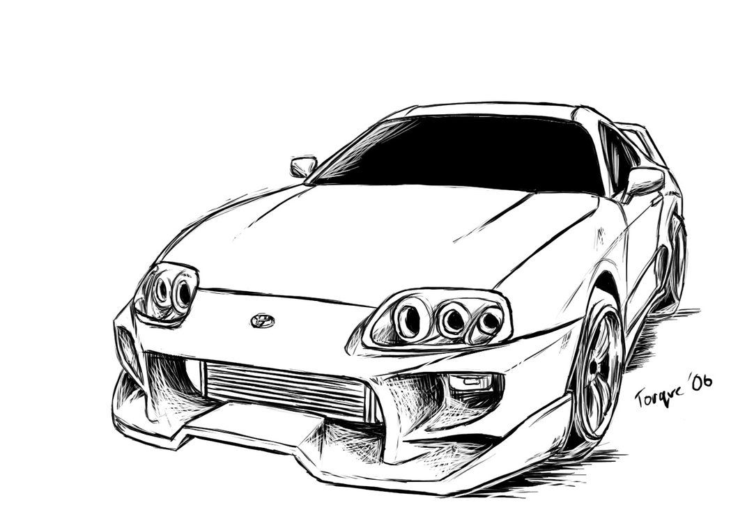 1082x738 toyota supra drawing supra toyota supra, drawings, toyota - Toyota Drawing