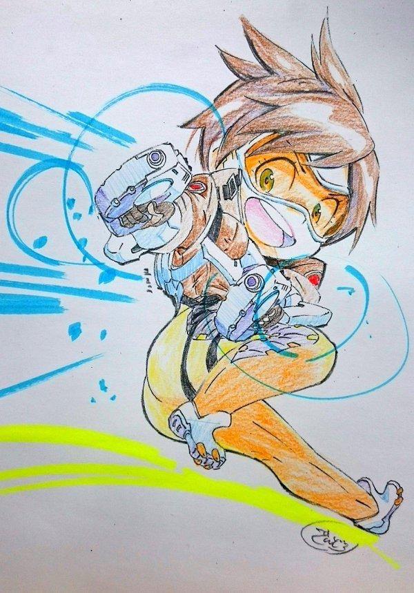600x859 Awesome Tracer Drawing - Tracer Drawing