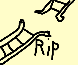 300x250 Broken Train Track Drawing - Track Drawing