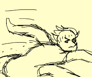 300x250 a vary determend track runner drawing - Track Runner Drawing