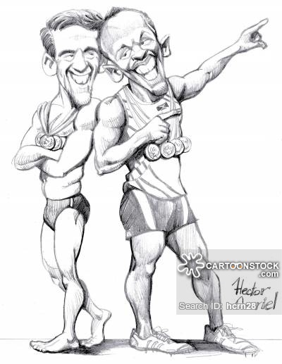 400x517 Corel Drawing - Track Runner Drawing