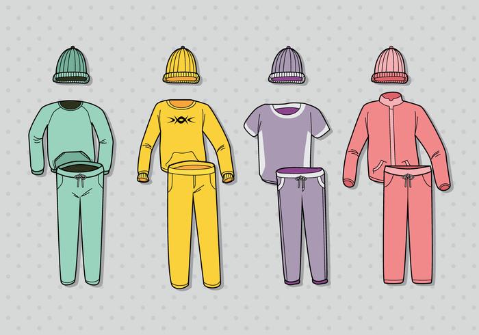 700x490 Free Colorful Tracksuit Vector - Tracksuit Drawing