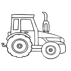 230x230 Top Free Printable Tractor Coloring Pages Online - Tractor Drawing