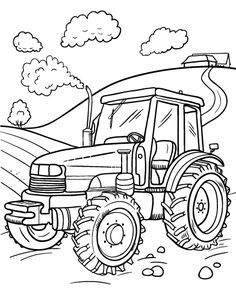 236x305 Step - Tractor Drawing