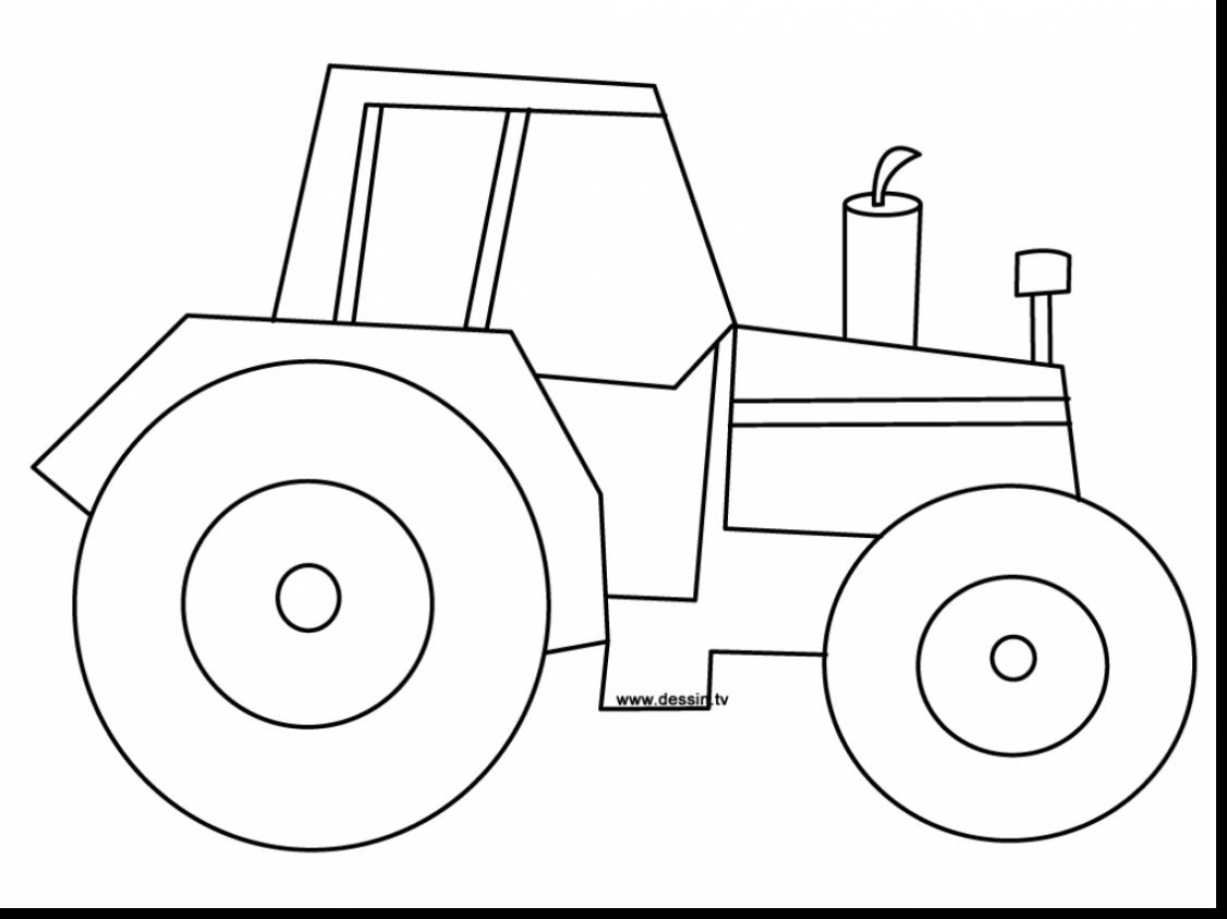 Download Tractor Drawing Easy at PaintingValley.com | Explore ...