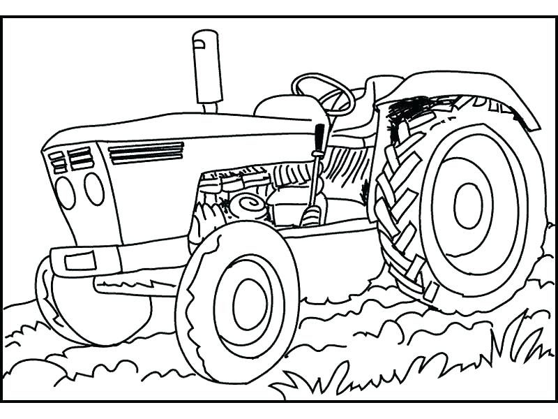 800x600 Simple Tractor Coloring Pages How To Draw A Simple Turkey Coloring - Tractor Drawing Easy
