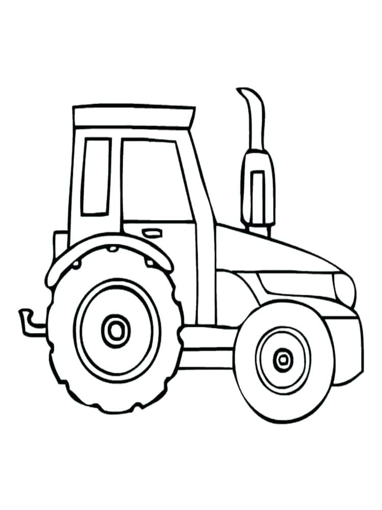 750x1000 tractor coloring pages for toddlers ford easy ford tractor - Tractor Drawing Easy
